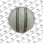 Super Cavalier White Leather Cricket Ball - Image 3