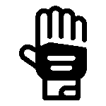 Tennis Ball Batting Gloves